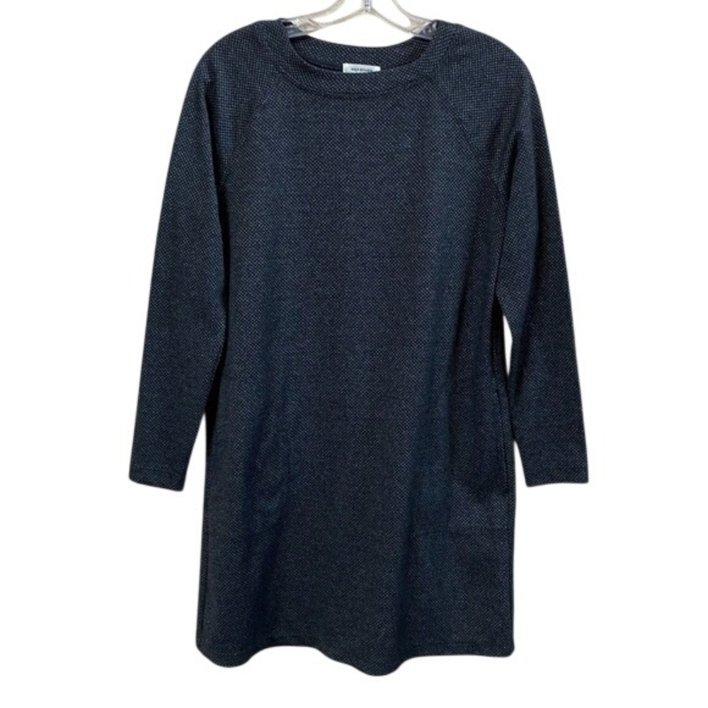 Max Studio Long Sleeve Dress - Black‎